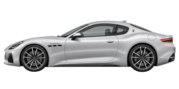 maserati granturismo vue de côté